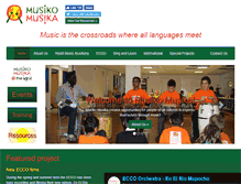 Tablet Screenshot of musikomusika.org